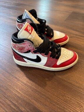 Jordan Kids Air Jordan 1 High OG "Spider-Man Across The Spider-Verse" sneakers